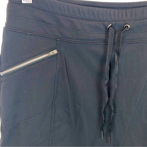 Athleta M Metro Black Mini Skirt Skorts Athletic Golf Tennis Pickleball Shorts - Picture 3 of 8